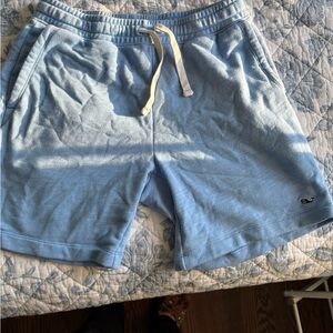 Vineyard Vines Blue Athletic Shorts with Elastic Waistband
